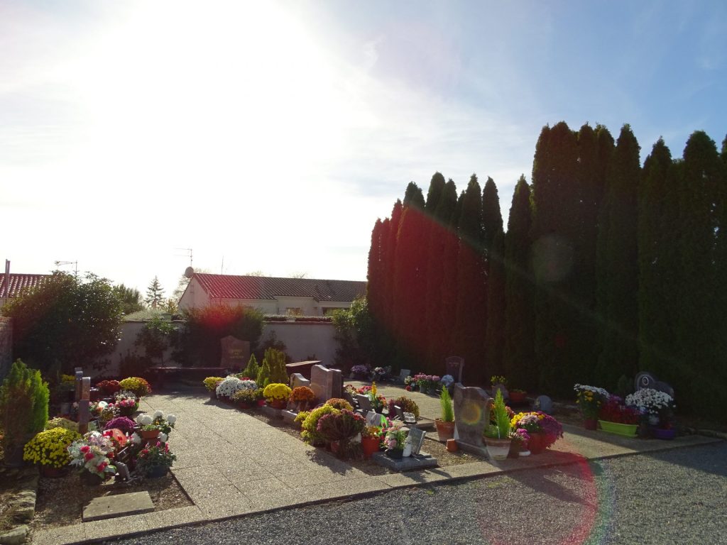 CAVURNES CIMETIERE DE BEAUVOIR SUR NIORT